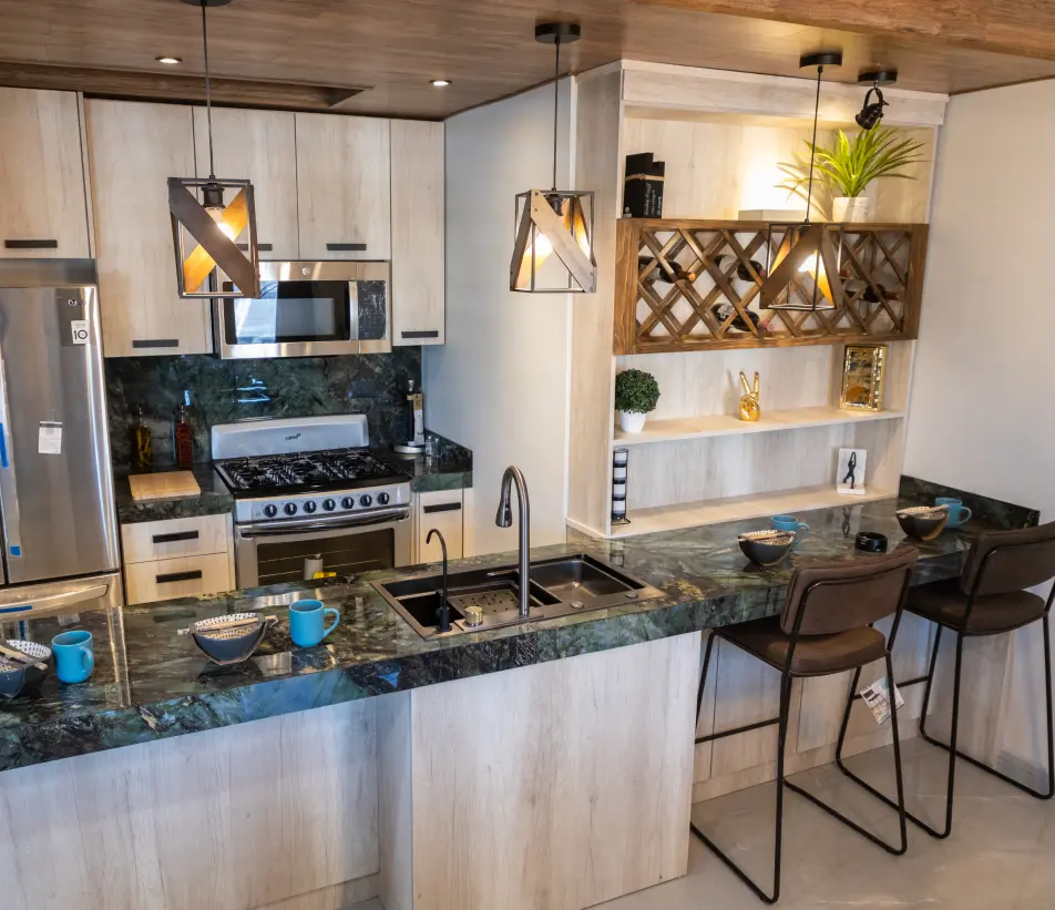Elegante cocina con excelente distribución de Privada Reforma
