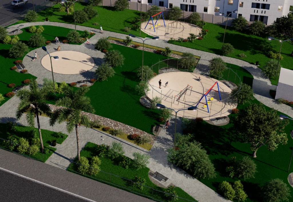 Espacio recreativo en Privadas Margaritas