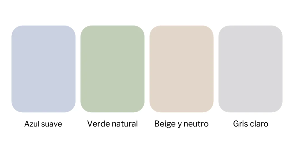 Paleta colores neutros