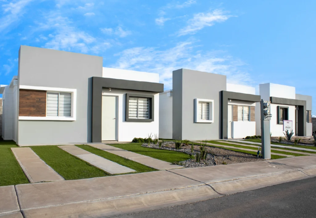 Modelo de casa en el Marqués Sección Portago, en Zona Oriente de Mexicali